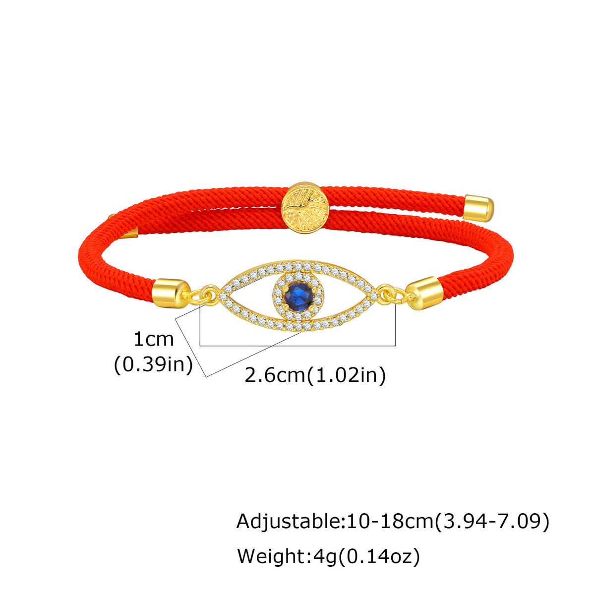 Devil's Eye Copper Bracelet