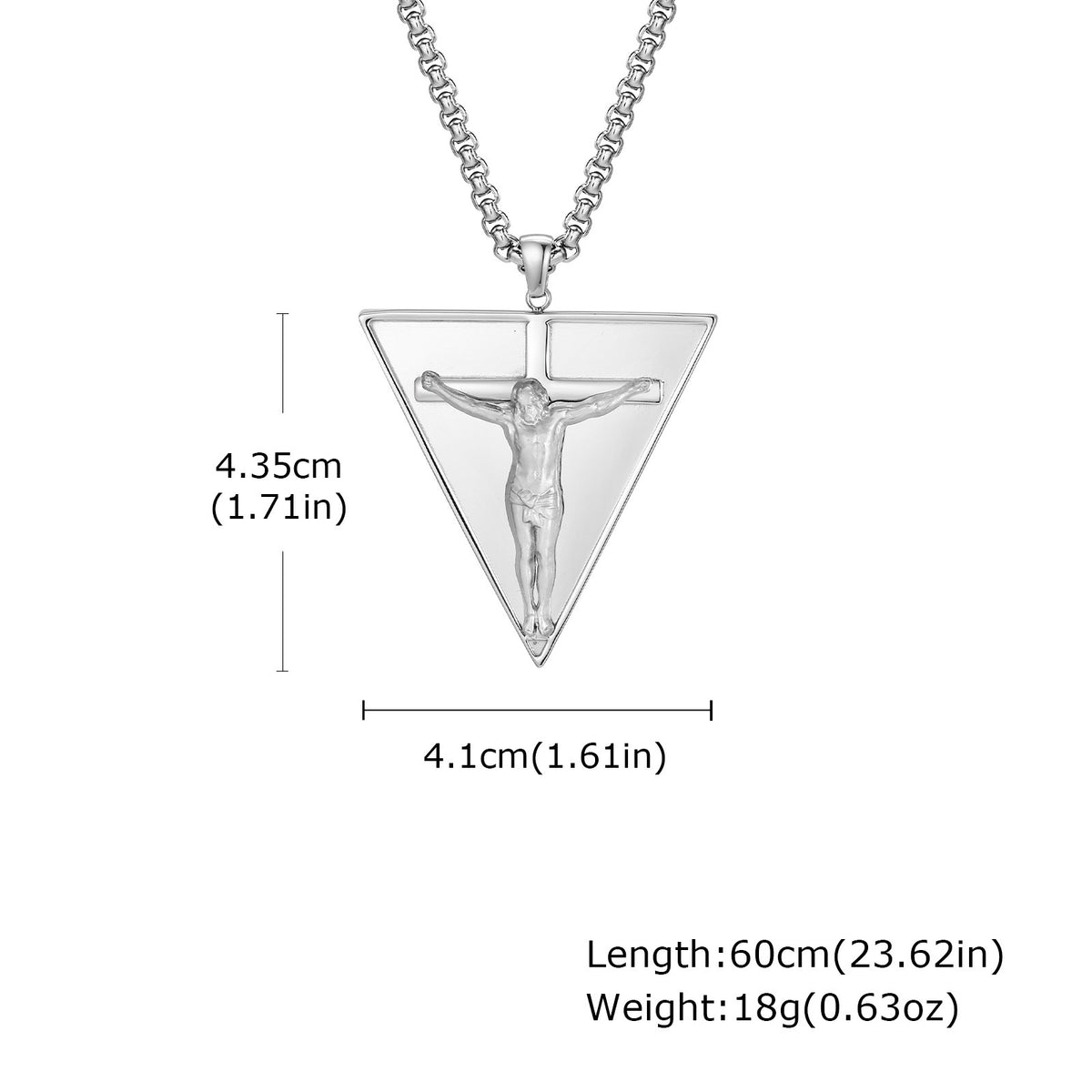 And Street Hipster Punk Stainless Steel Pendant for Men