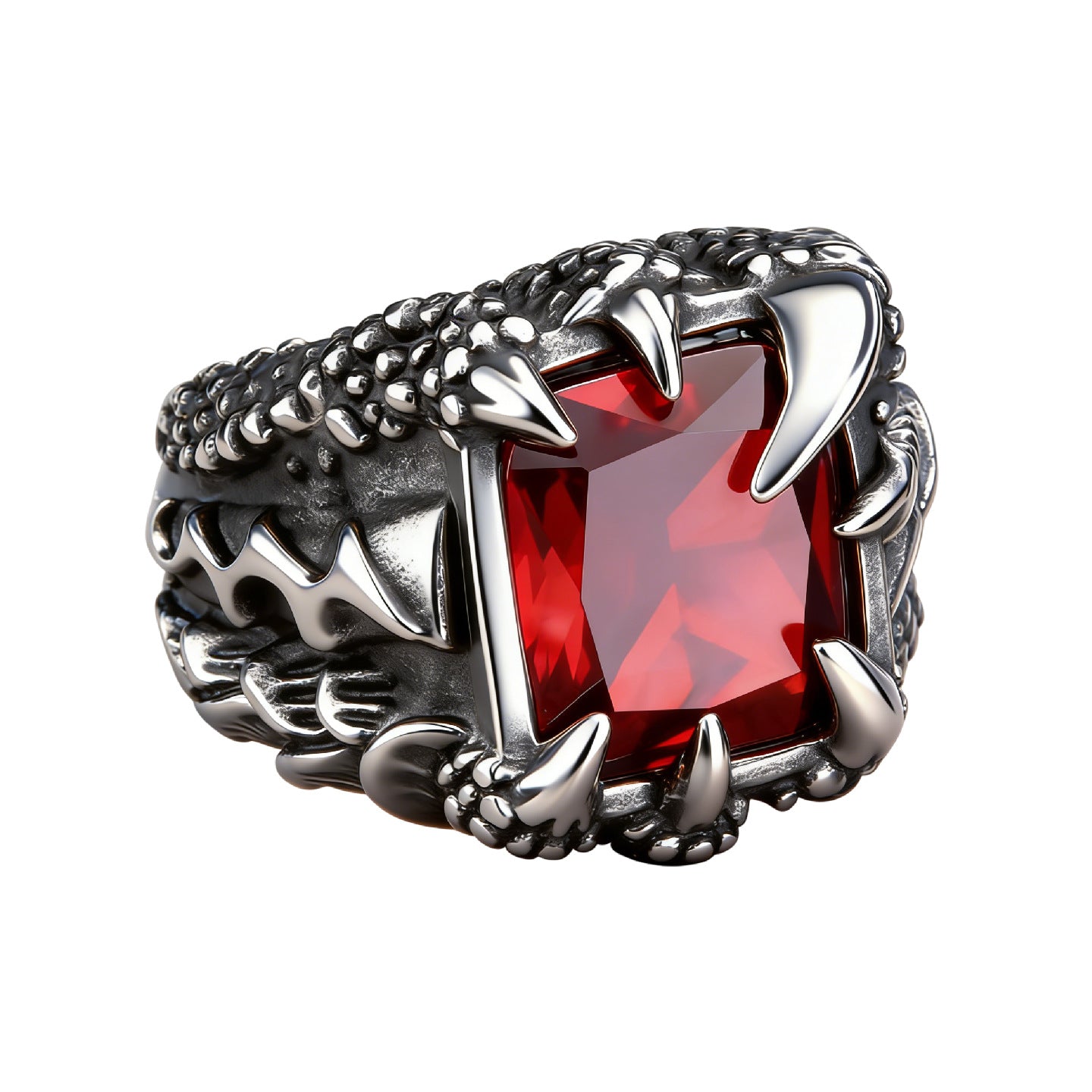 Dragon Claw Ring Titanium Steel Unisex Jewelry Bold Fashion Statement For Men And Women Planderful Everyday Genie