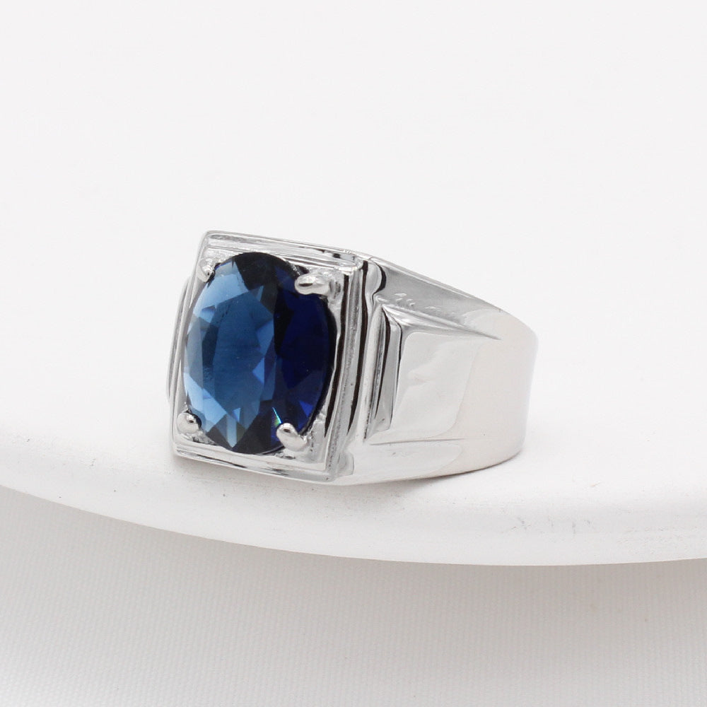 Planderful Zircon Ring Unisex Titanium Steel Jewelry For Men And Women Everyday Genie Collection