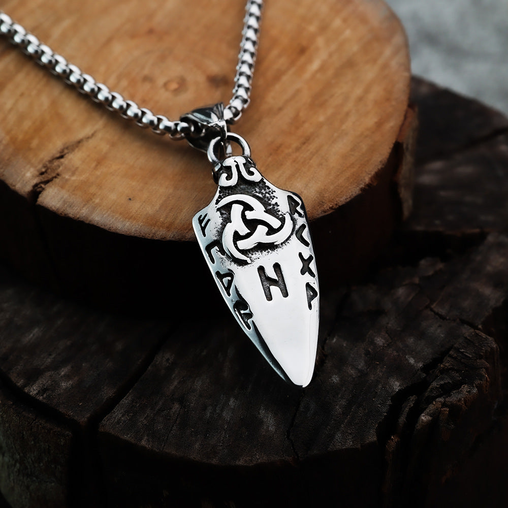 Norwegian Nordic Viking Rune Men's Pendant Necklace Accessories