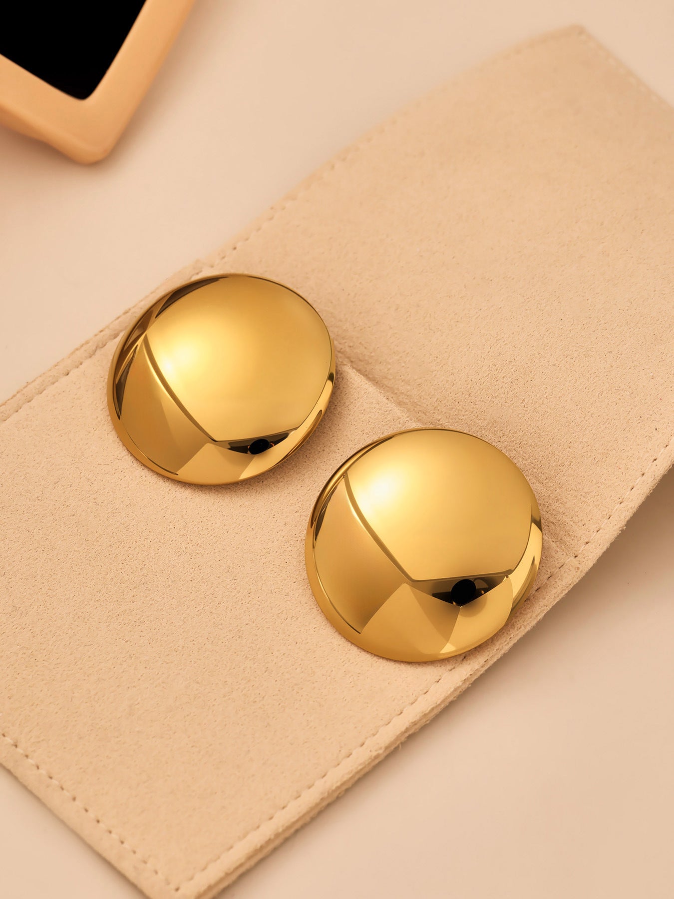 Planderful Stainless Steel Color Matching Earrings For Women