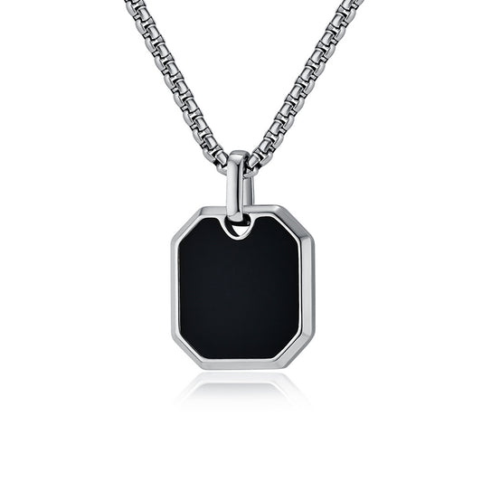 INS Gender-Free Cold Neutral Wind Titanium Steel Necklace