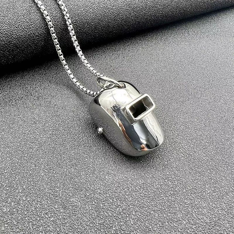 Steel Necklace - Minimalist Unisex