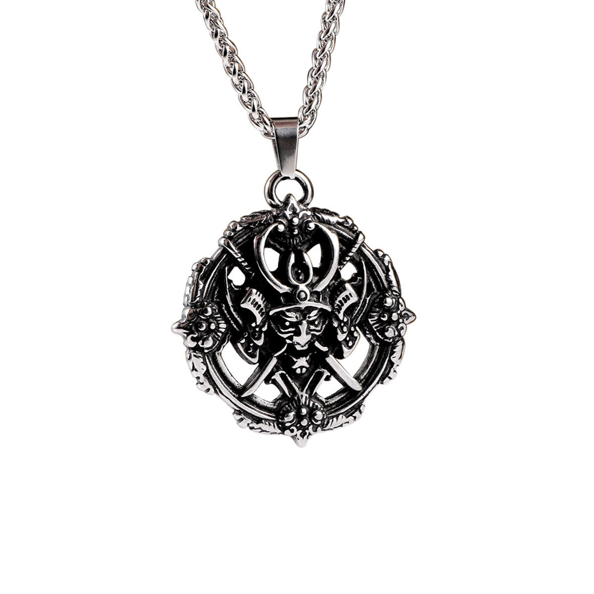 Darth Vader Cast Men's Necklace Pendant – Disco Punk Stainless Steel Pendant