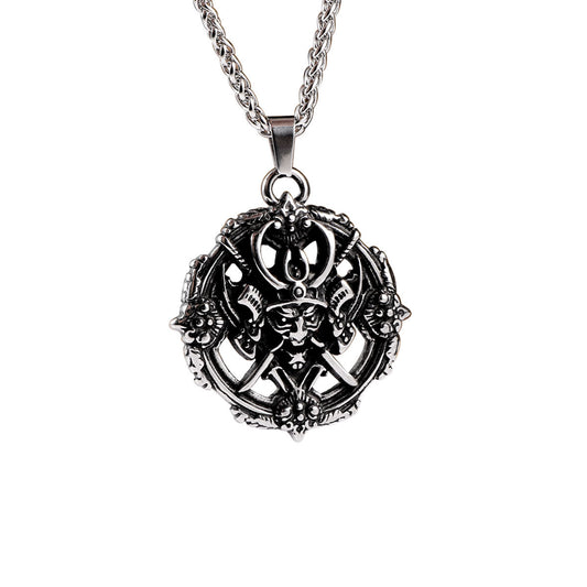 Darth Vader Cast Men's Necklace Pendant – Disco Punk Stainless Steel Pendant