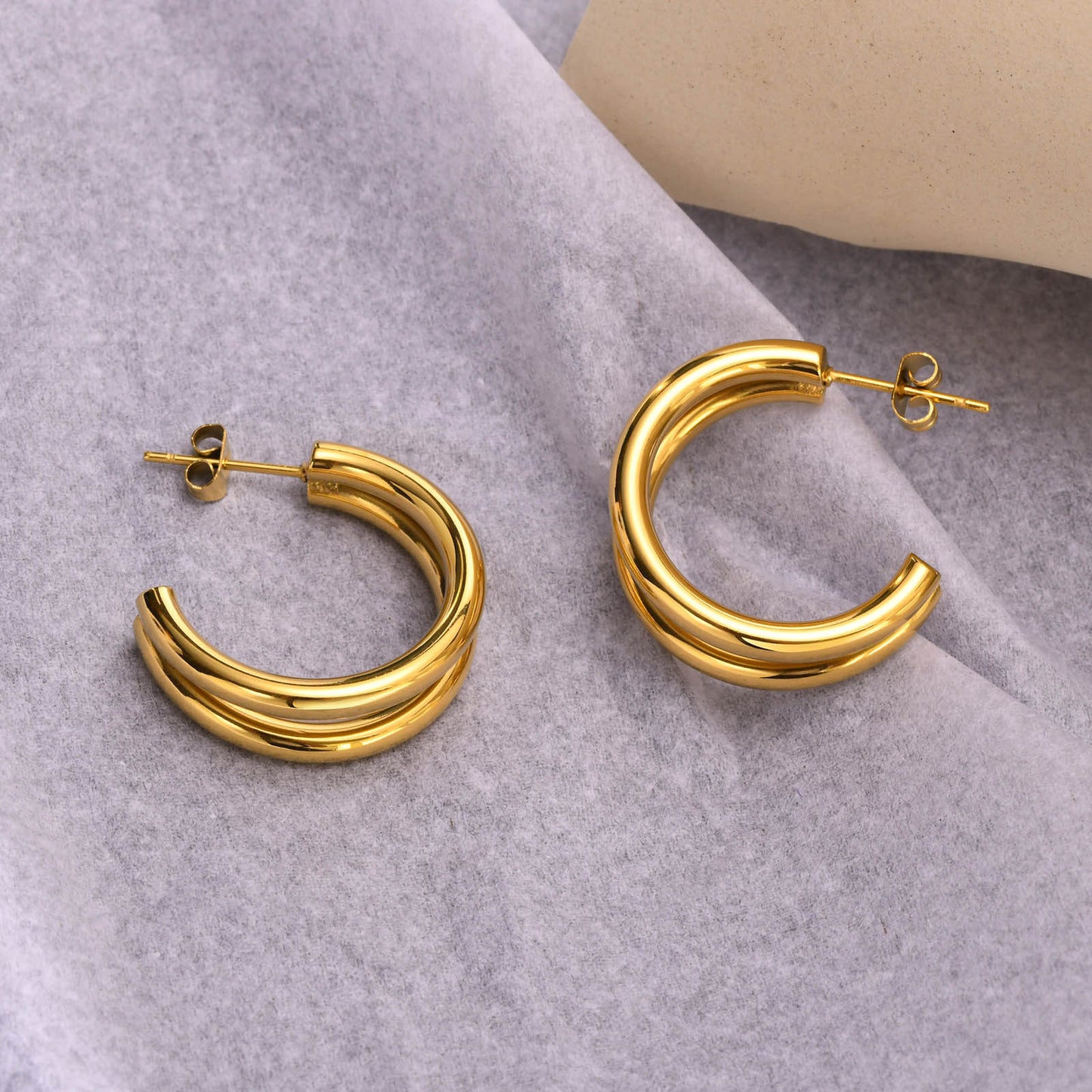 Cross-Border European And American Jewelry French Earrings