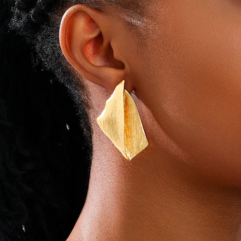 Planderful Vienna Verve Earrings – Unique Geometric Design