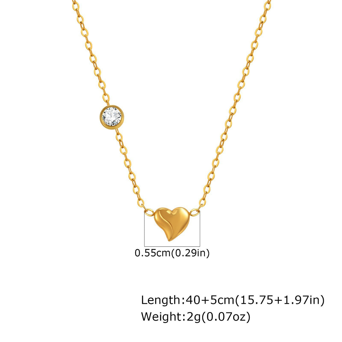 Blade Chains – Multi-Layer Love Necklace Stacked