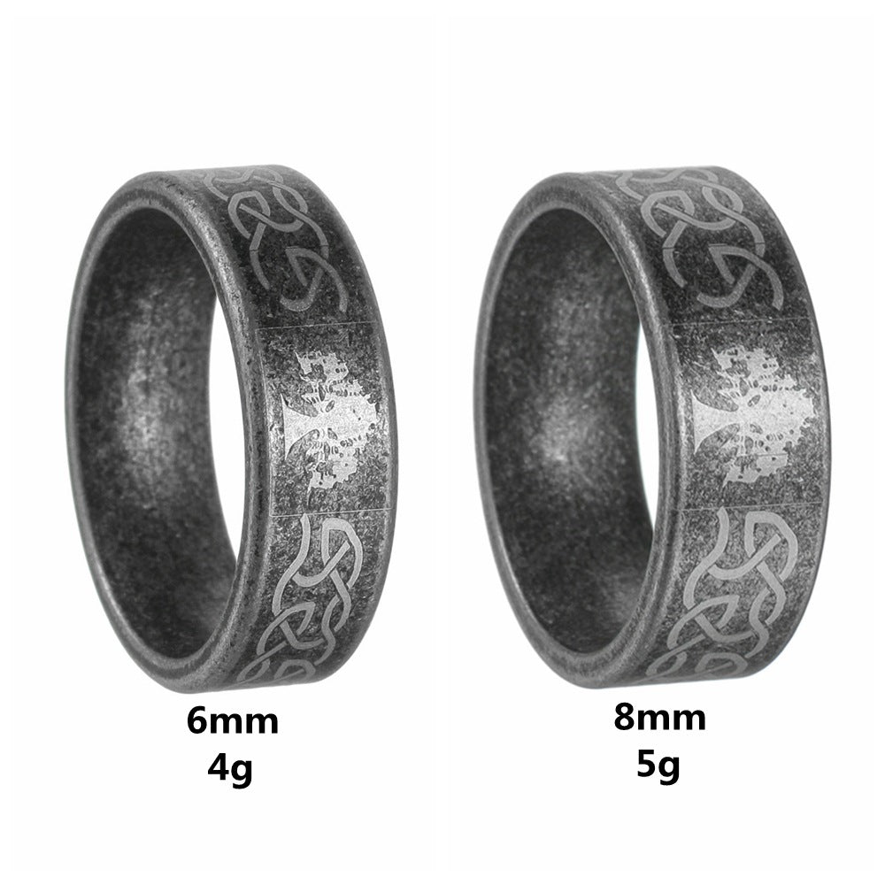Tree Of Life Viking Ring Planderful Stainless Steel Unisex Jewelry For Protection Symbol