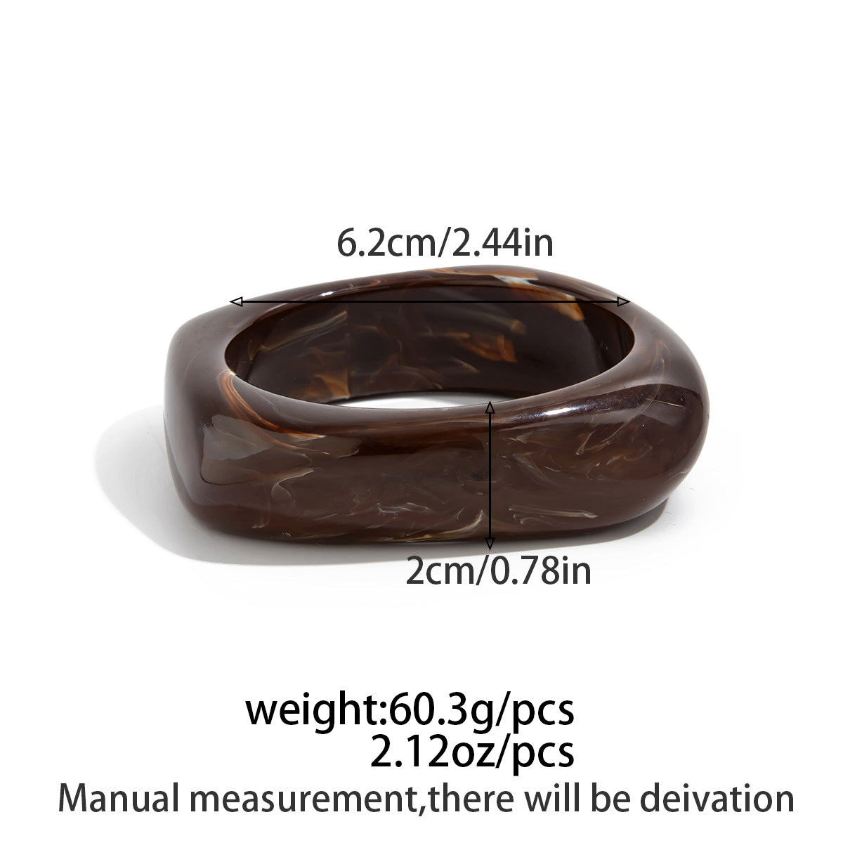 Geometric Polygon Bracelet By Planderful Vienna Verve For Women Translucent Exaggerated Modern Statement Jewelry
