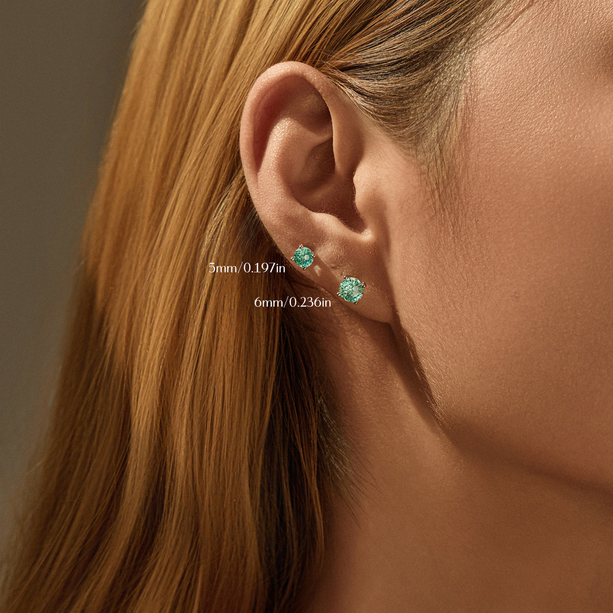 925 Sterling Silver Paraiba-Color Fireworks-Cut Earrings