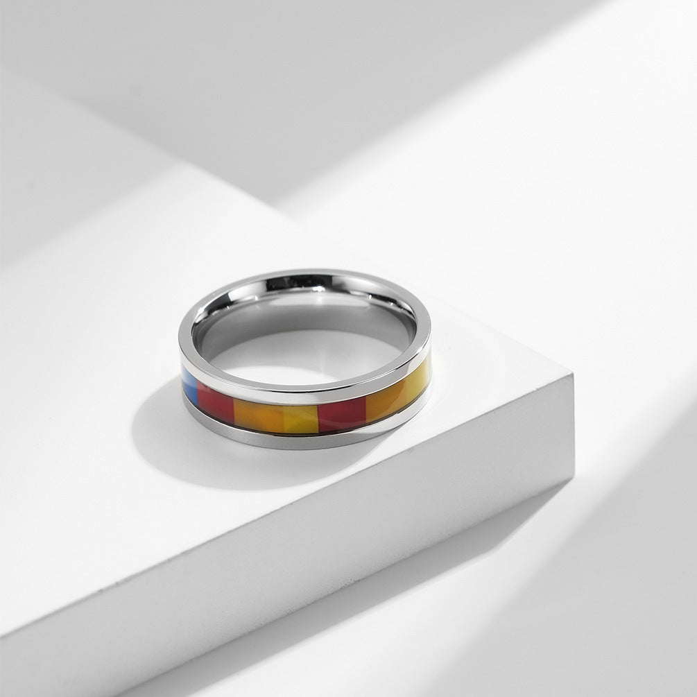 Unisex Stainless Steel Ringless Ring
