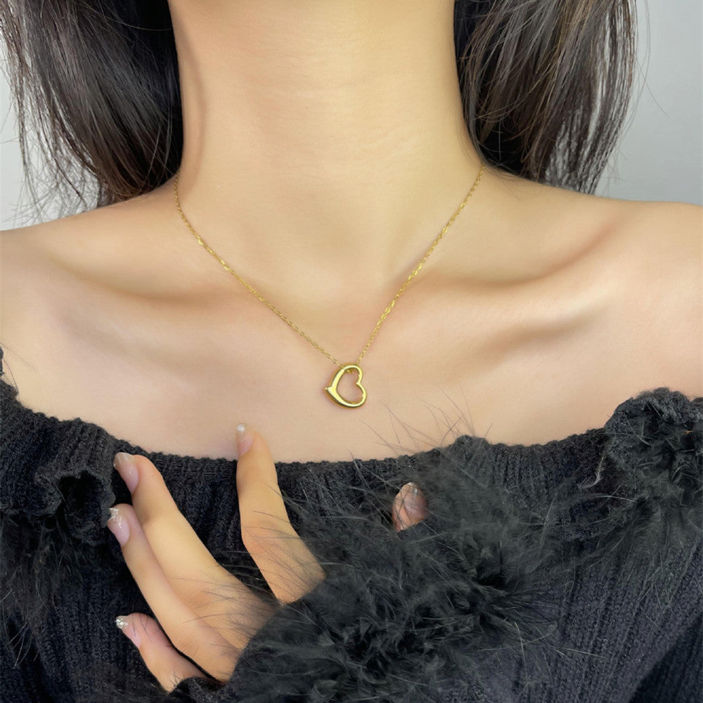 Planderful Jewelry Steel Necklace Minimalist Everyday Genie