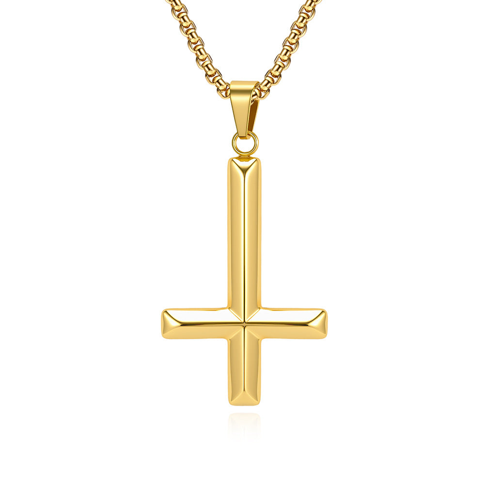 Stainless Steel Cross Necklace