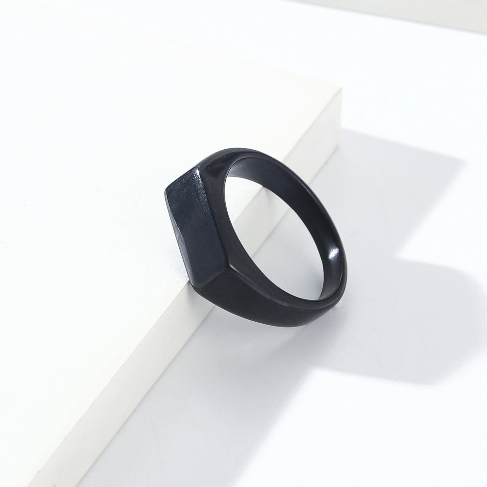 Steel Ring – Minimalist Unisex Everyday Wear