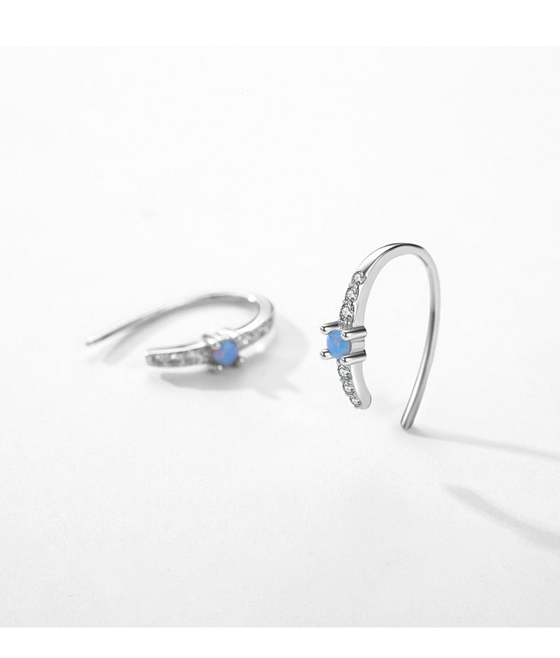 Sterling Silver Zircon Earrings for Women - Everyday Genie Collection