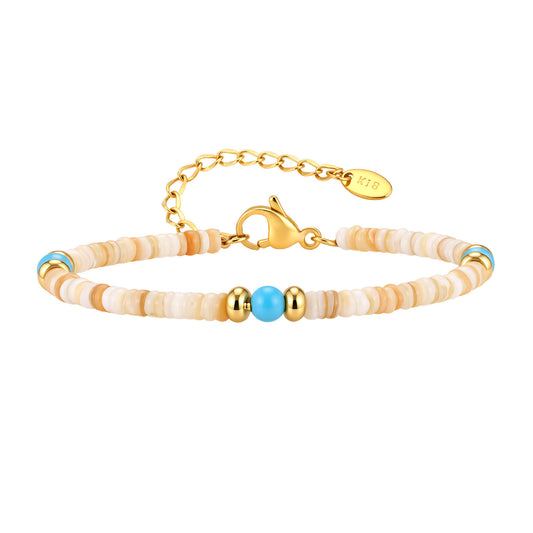Turquoise Stainless Steel Bracelet