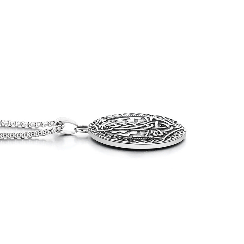 Steel Necklace - Nordic Minimalist