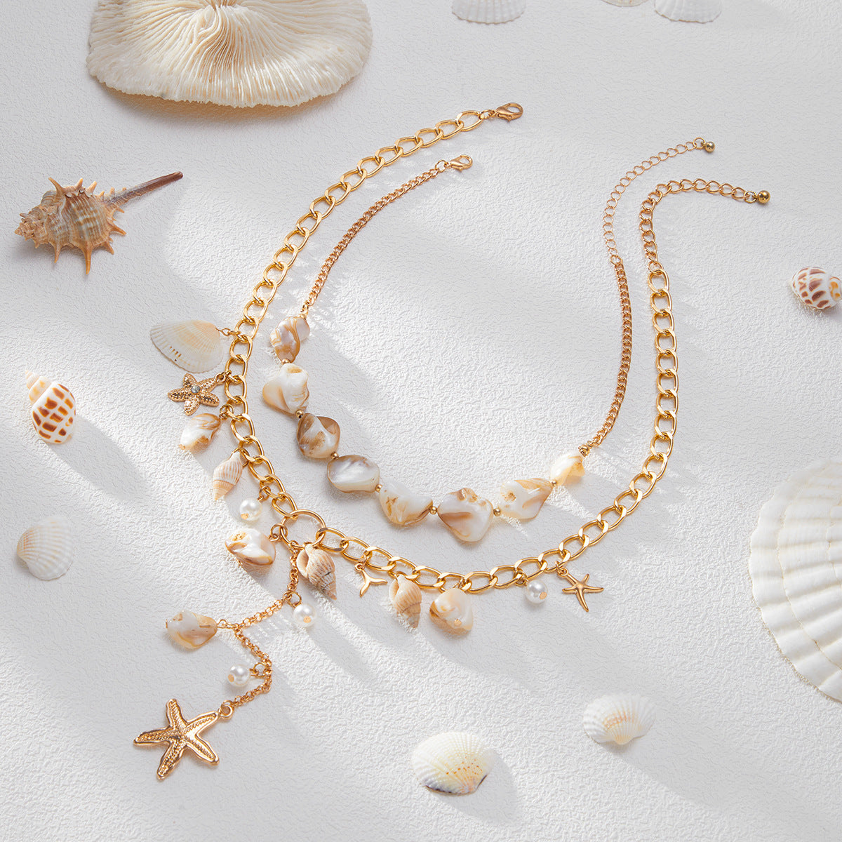 Planderful Vienna Verve Necklace – Elegant Summer Beach Design