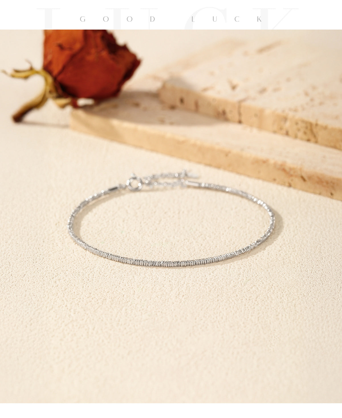 925 Sterling Silver Textured Bracelet