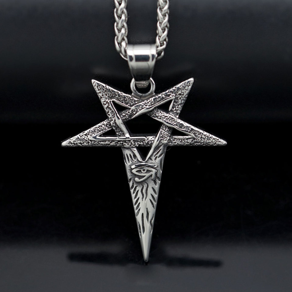 Punk Star Evil Eye Men's Pendant Necklace
