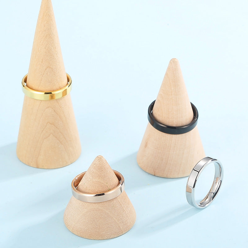 Korean With The Same Stainless Steel Ring, Harajuku Cold Wind Smooth