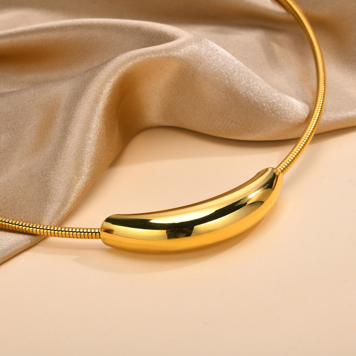 European And American Accessories Wholesale Fashion Gold Necklace