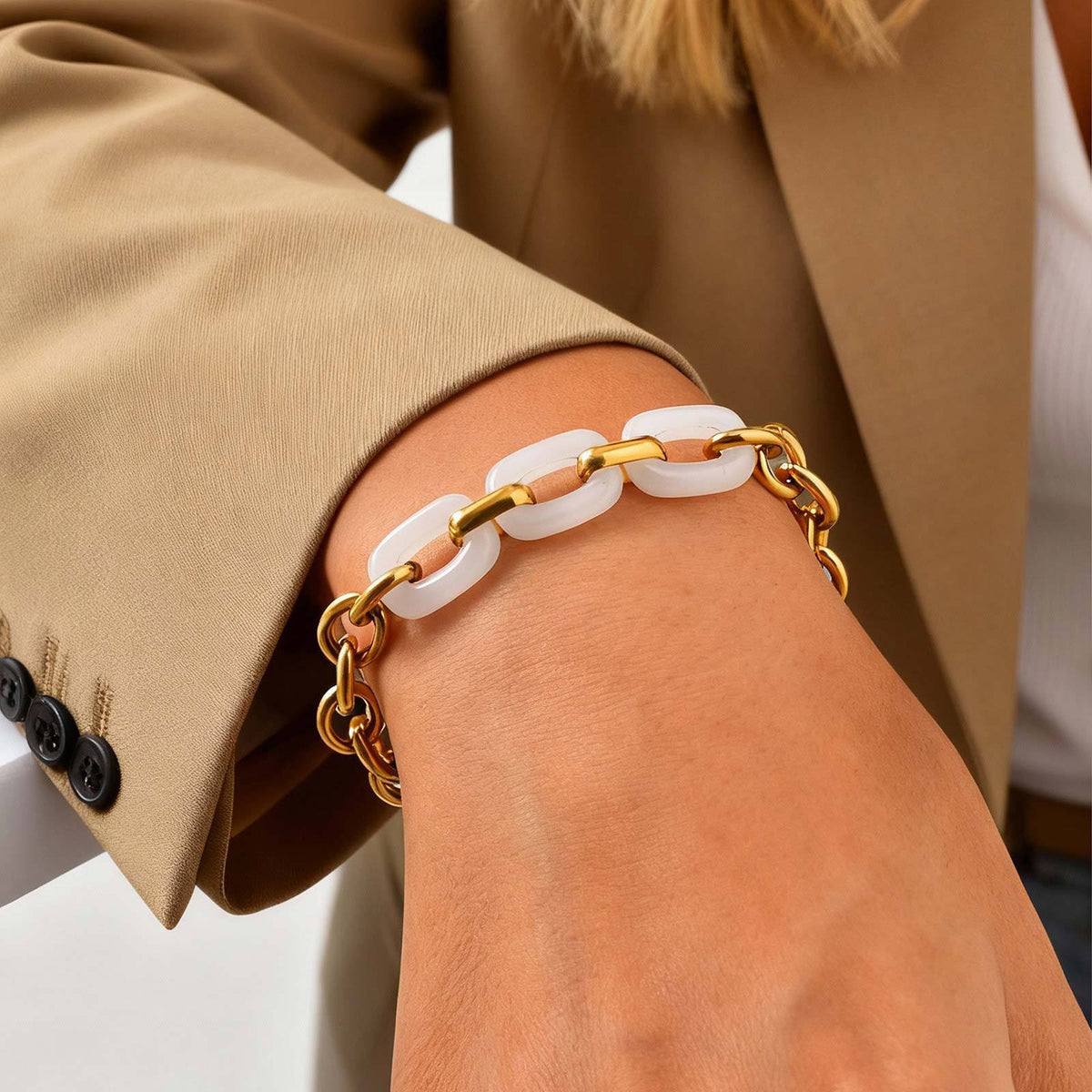 Vintage Stainless Steel Bracelet