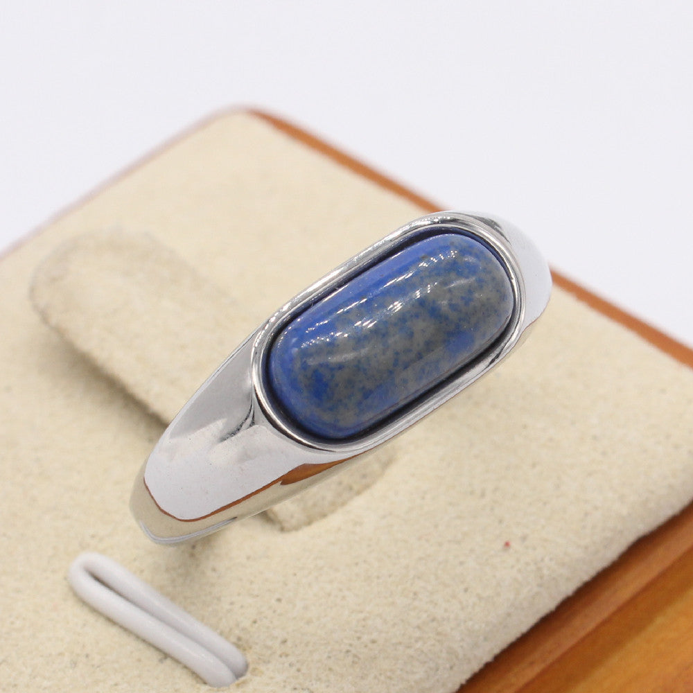 Planderful Titanium Steel Ring For Women Bold Statement Jewelry Everyday Genie Collection