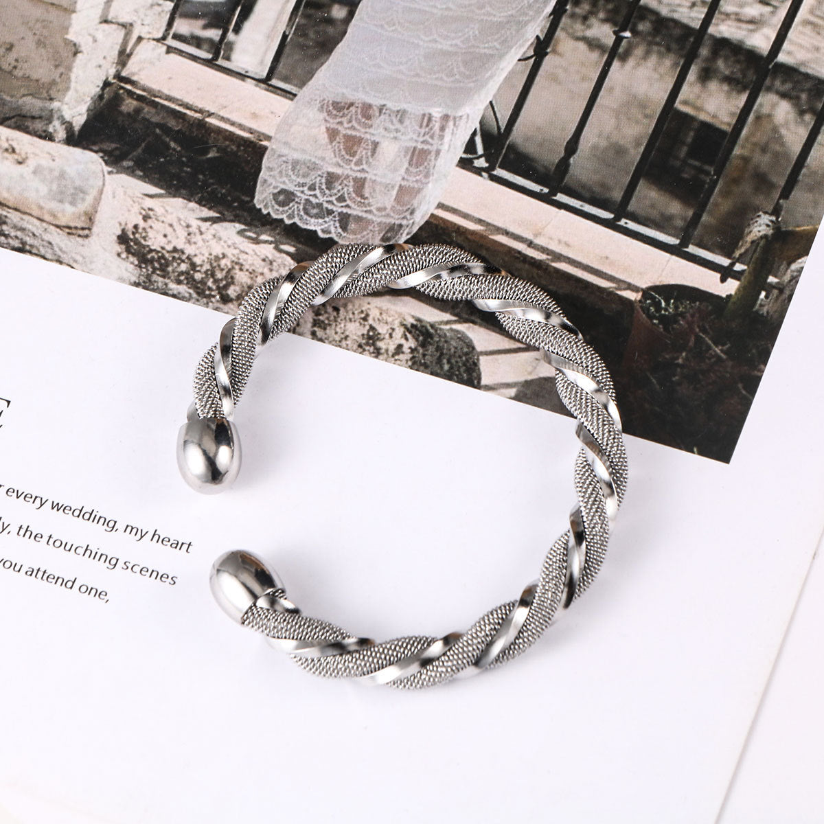 Europe & The United States Stainless Steel Bracelet Men & Women Design Bracelet