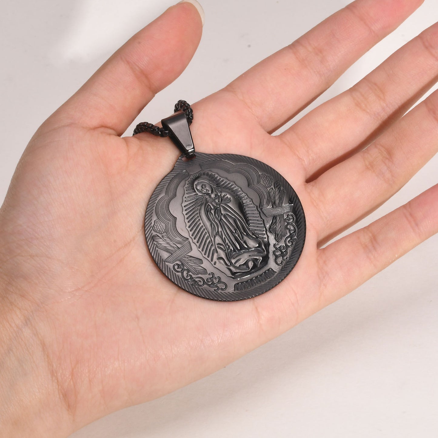 Cross-Border Europe America Accessories 4.5CM Gold Necklace