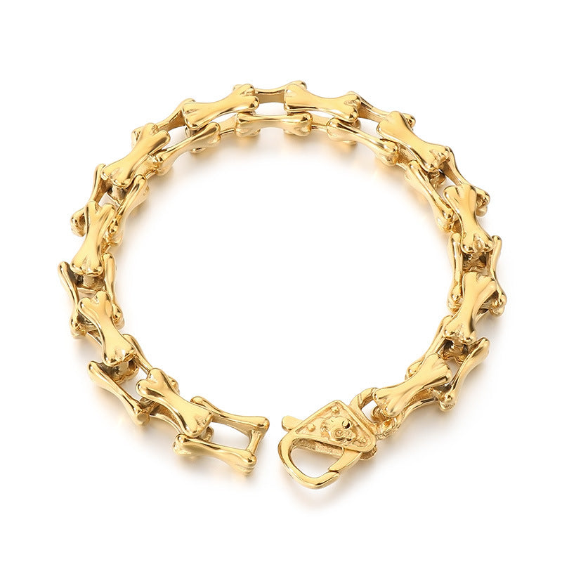 Personalized Skull Buckle Bracelet For Men Planderful