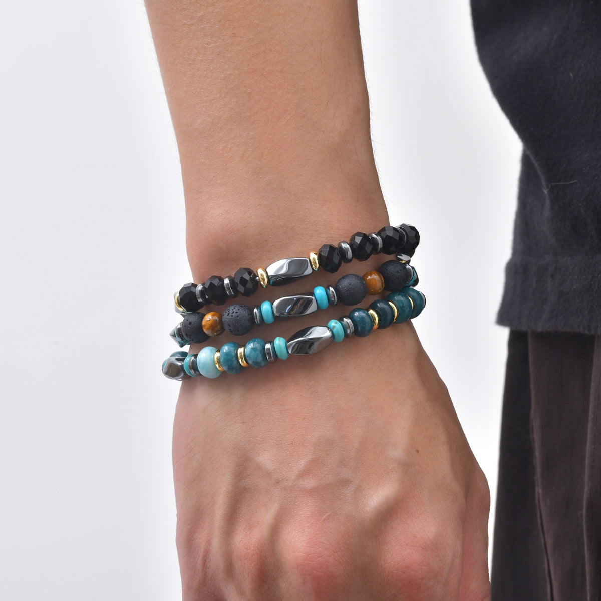 Black Stainless Steel Bracelet