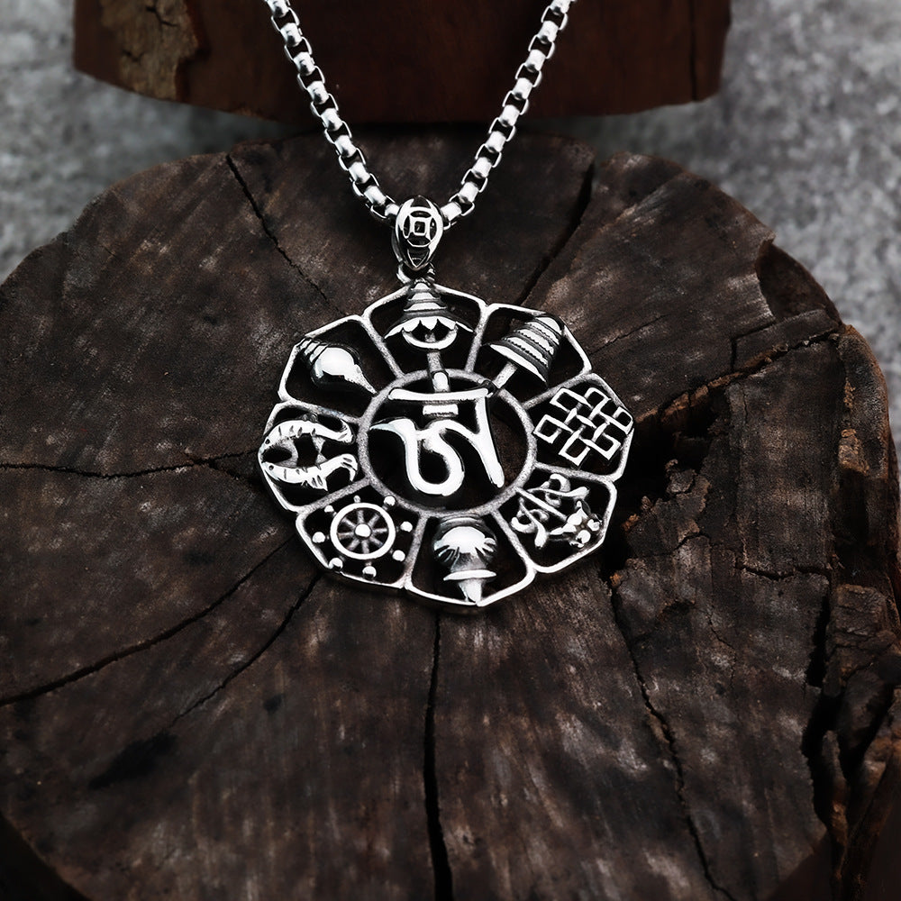 Cross-Border Nordic Viking Pendant, Stainless Steel Men's Jewelry