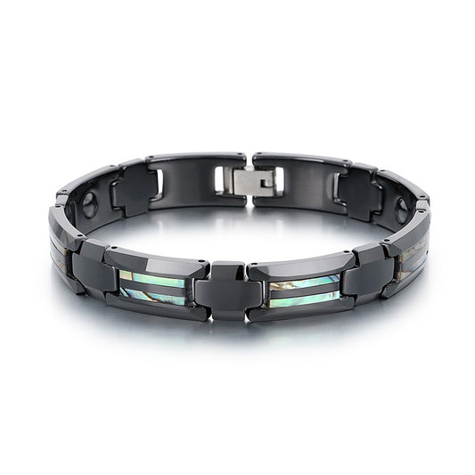 Planderful Personalized Magnetic Stone Bracelet For Men