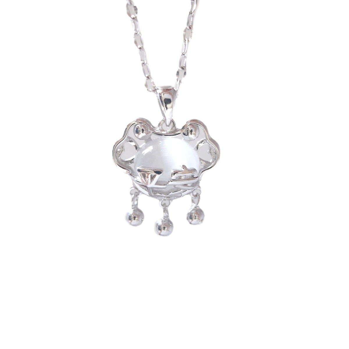 Ruyi Safety S925 Sterling Silver Pendant Necklace