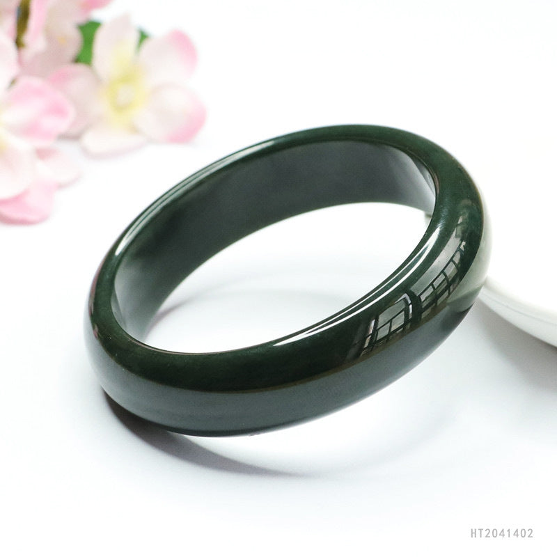 Taqing Hetian Jade Bangle