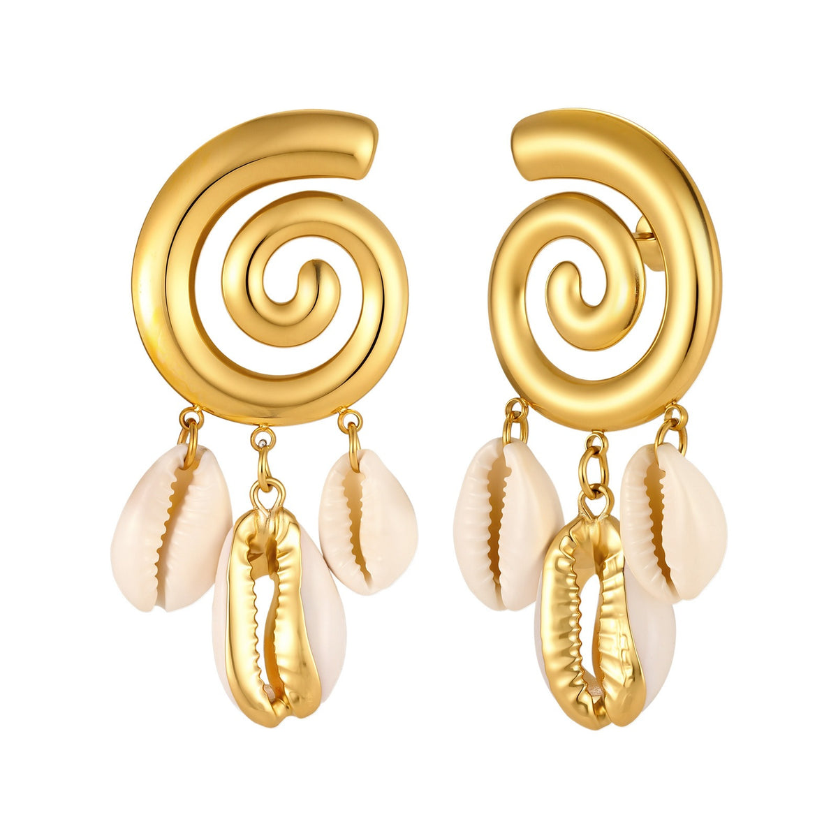 Modern Stainless Steel Earrings