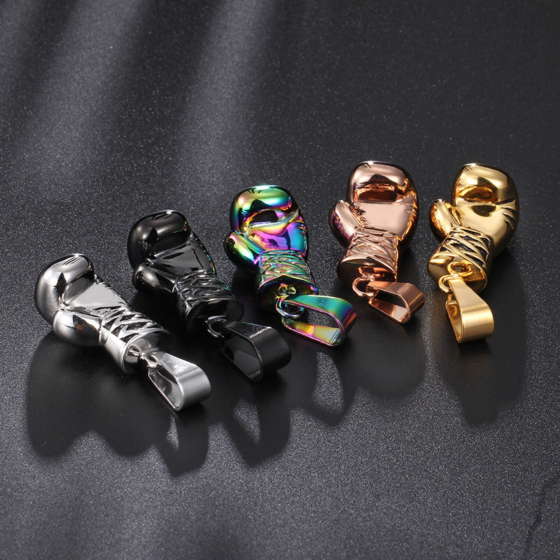 Punk Style Unisex Boxing Gloves Pendant for Fitness Enthusiasts
