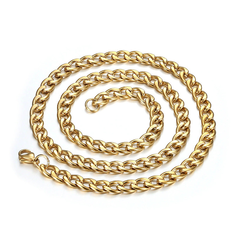 Planderful Hip Hop Jewelry Tiger Head Bottle Opener Necklace For Hip Hop Fans Stainless Steel Gold Plated Zircon