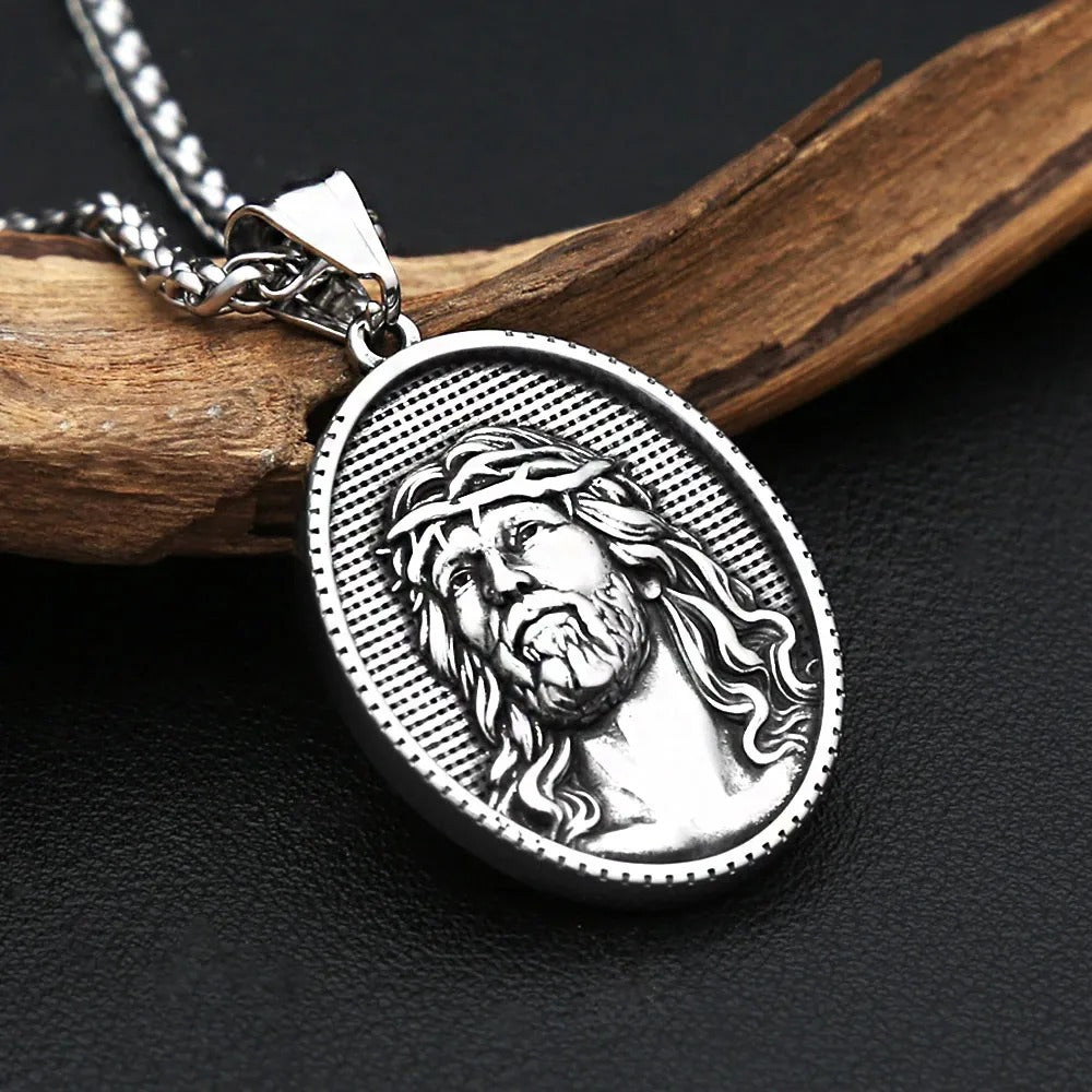 Punk Lion Men's Pendant Necklace