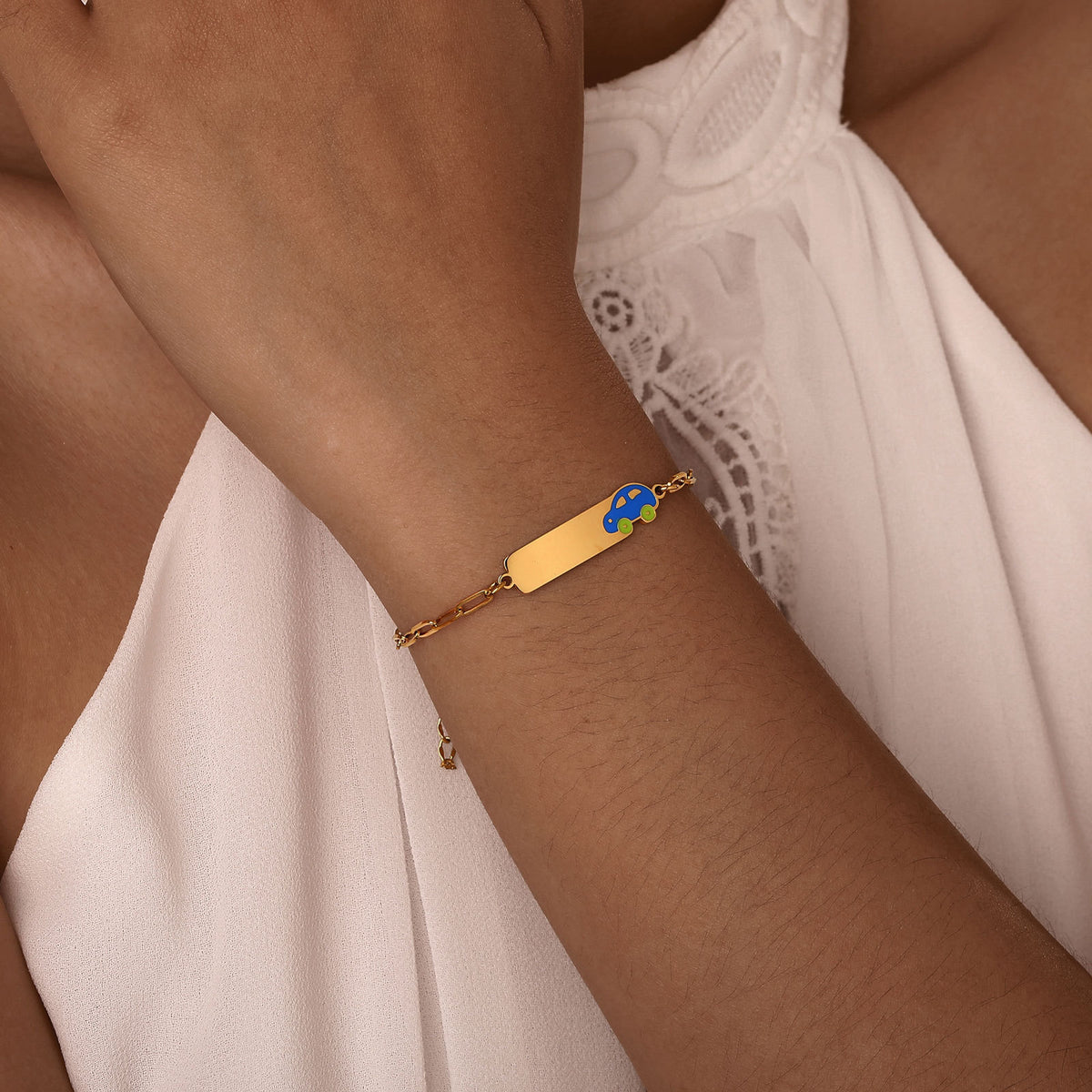 Variety Cute Child Size Stainless Steel Bracelet Unisex