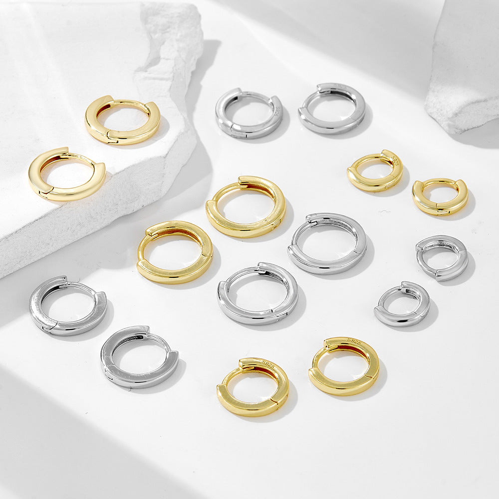 European And American Cross-Border S925 Sterling Silver Earrings