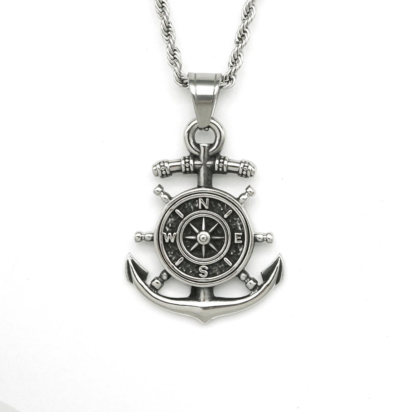 Steel Necklace – Statement Everyday Wear