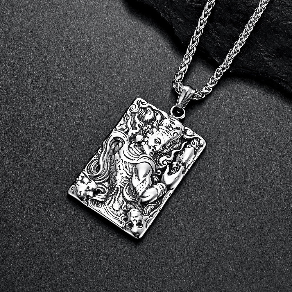 Stainless Steel Vintage Necklace