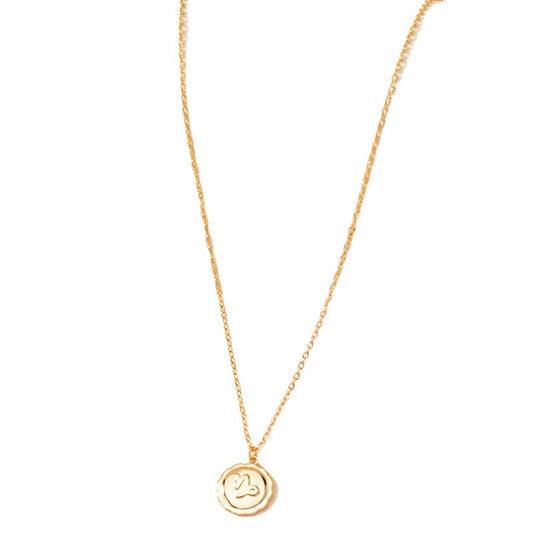 12 Constellations Zodiac Symbol Tag Necklace - Vienna Verve Collection
