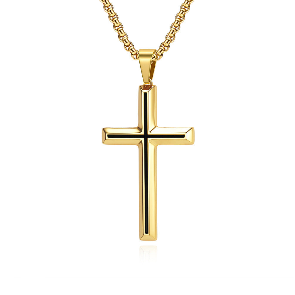 Stainless Steel Cross Necklace