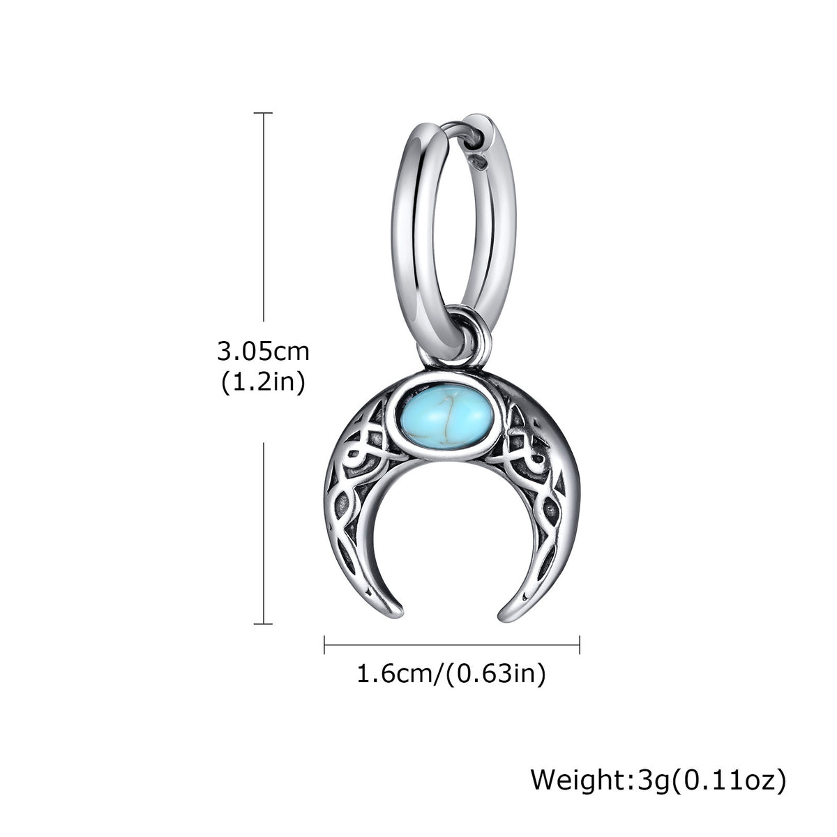 Stainless Steel Vintage Earrings