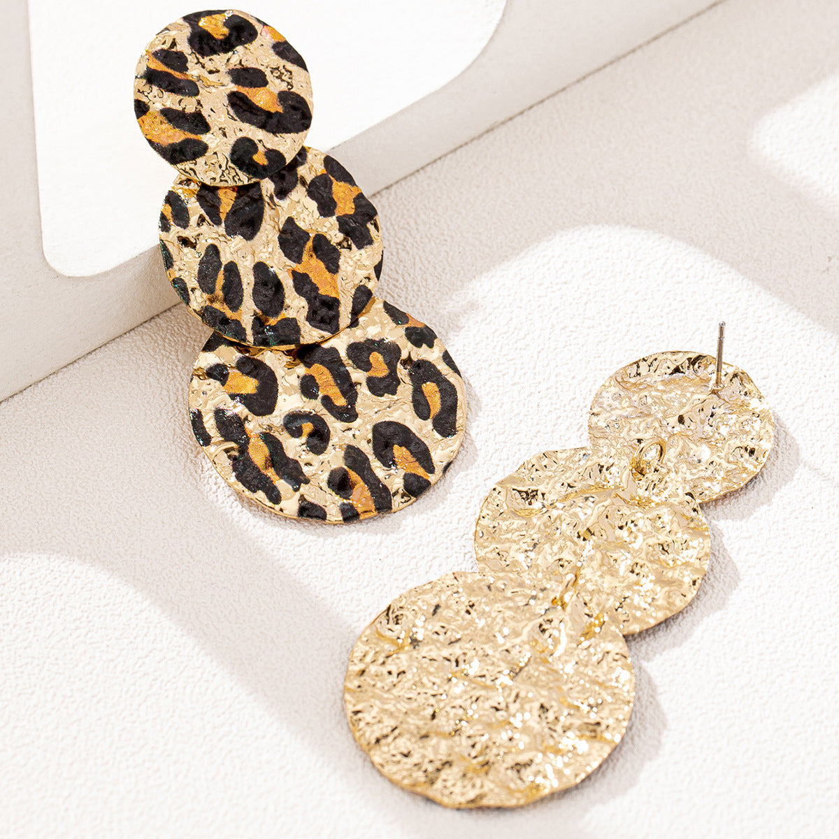 Planderful Vienna Verve Earrings – Trendy Leopard Print Tassel Design